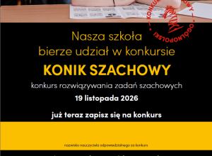 Konkurs rozwiązywania zadań szachowych Konkurs rozwiązywania zadań szachowych